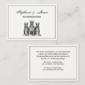 ヴィンテージ紋章紋章の紋章 名刺 (正面/裏面)