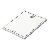 ヴィンテージ紋章紋章コートオブアームズCrest C ノートパッド (回転)