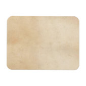 ヴィンテージ紙アンティークパーチメント空白のテンプレート マグネット (横)