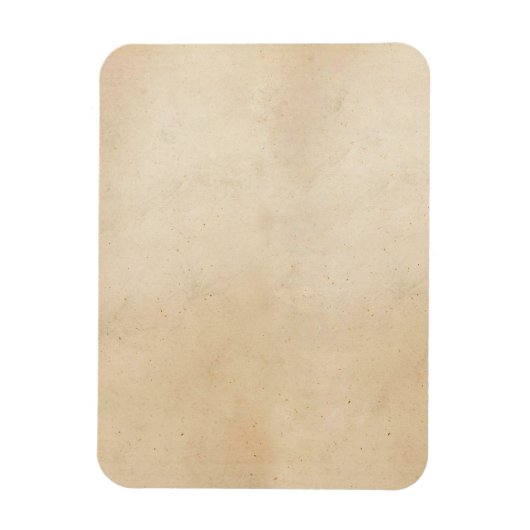 ヴィンテージ紙アンティークパーチメント空白のテンプレート マグネット (縦)