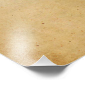 ヴィンテージ紙アンティーク金ゴールド処理の背景 フォトプリント (角)