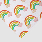 ヴィンテージ紙カットレインボーアンドクラウド 薄葉紙 (詳細)