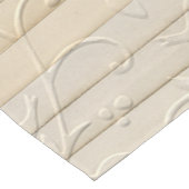 ヴィンテージ紙ストリップエンボス ショートテーブルランナー (コーナー)