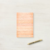 ヴィンテージ紙ストリップデザイン – ポストイットノートパッド ポストイット (デスク上)