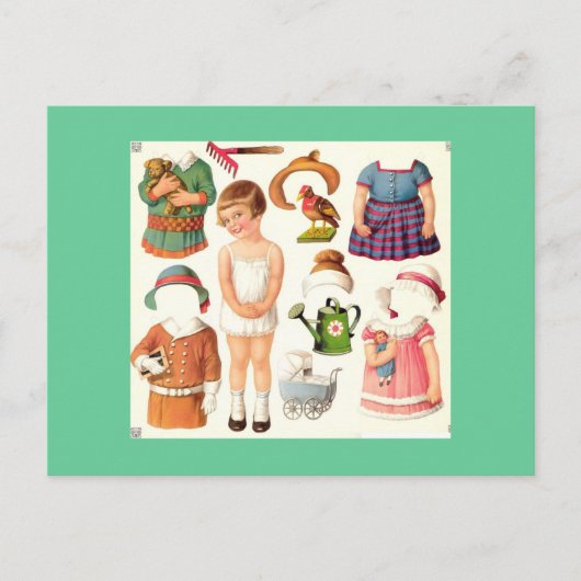 ヴィンテージ紙ハガキ ポストカード (正面)