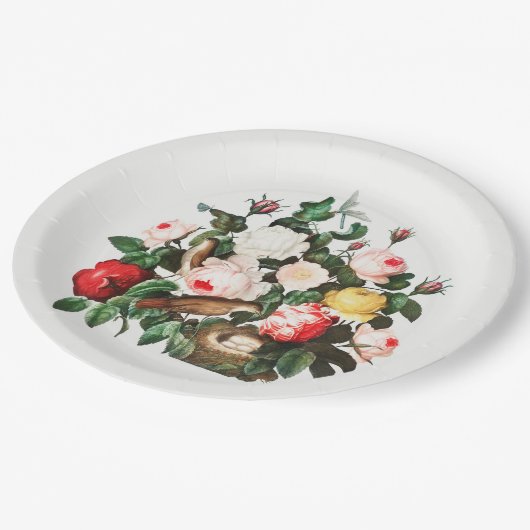 ヴィンテージ紙プレート ペーパープレート (アングル)