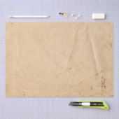 ヴィンテージ紙ルックティッシュペーパー 薄葉紙 (クラフト)