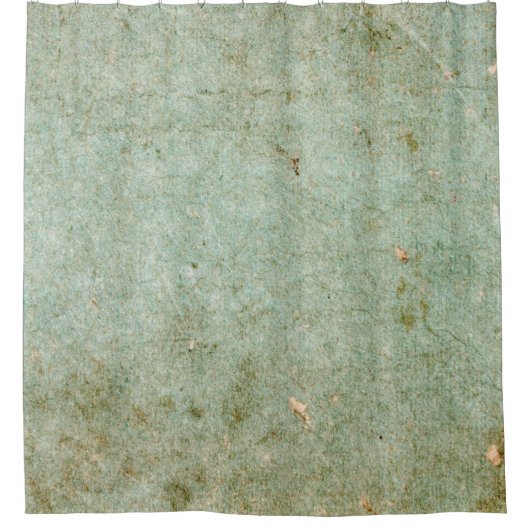 ヴィンテージ紙レトロアンティーク シャワーカーテン (正面)