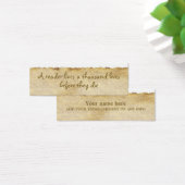 ヴィンテージ紙効果ブックマーク (デスク)