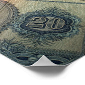 ヴィンテージ紙幣 ポスター (角)