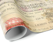 ヴィンテージ紙新聞 ラッピングペーパー (ロールコーナー)