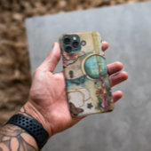 ヴィンテージ紙旅行をテーマにしたジャンクジャーナル Case-Mate iPhoneケース