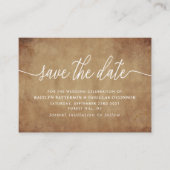 ヴィンテージ紙日付の保存 エンクロージャーカード (正面)