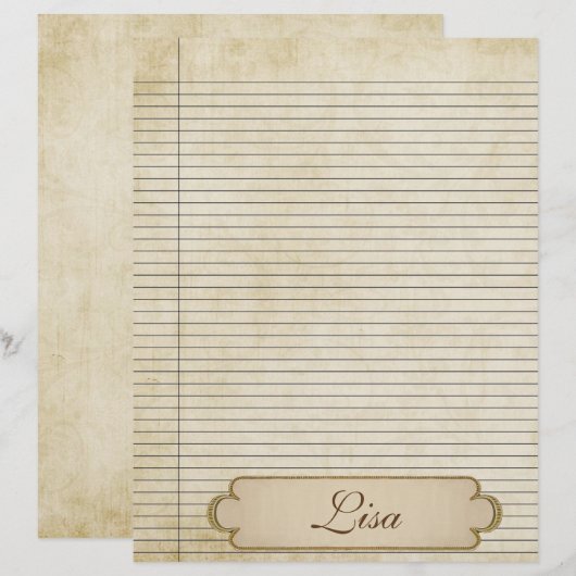 ヴィンテージ紙線2 (正面/裏面)