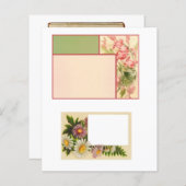 ヴィンテージ紙 (正面/裏面)