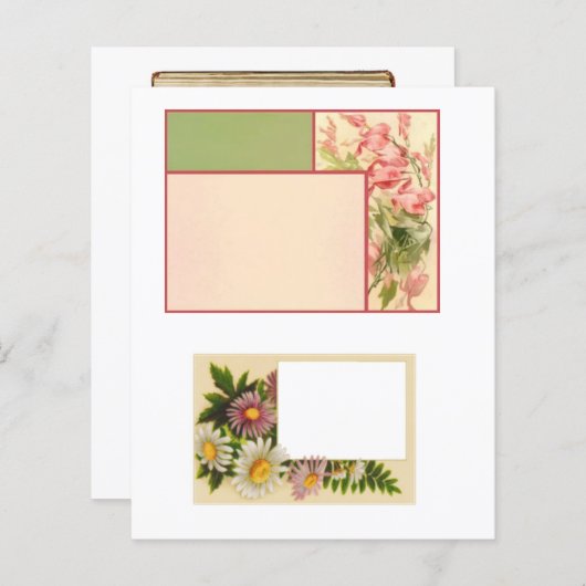 ヴィンテージ紙 (正面/裏面)