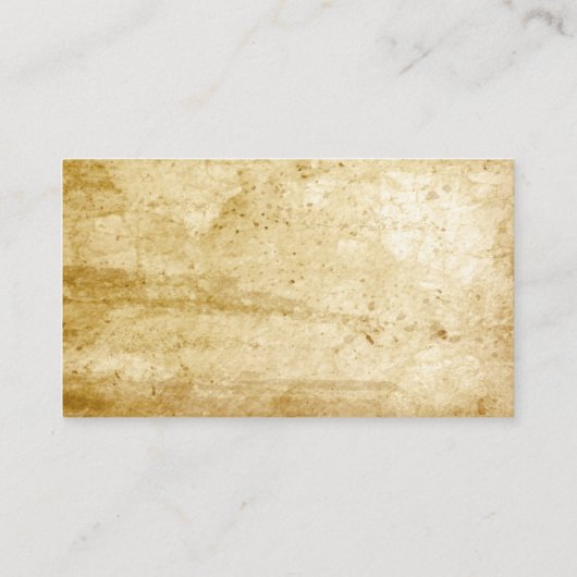 ヴィンテージ紙&クイルライター名刺 名刺 (裏面)