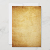 ヴィンテージ紙|サプライズバースデーパーティータイポグラフィ 招待状