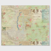 ヴィンテージ紙 ラッピングペーパー (フラット)