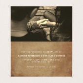 ヴィンテージ紙、写真の日付カードの保存 名刺 (内部フラット)