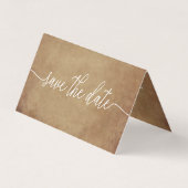 ヴィンテージ紙、写真の日付カードの保存 名刺 (正面)