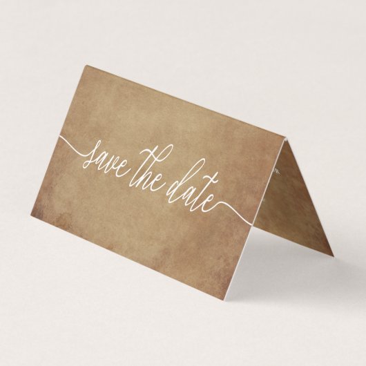 ヴィンテージ紙、写真の日付カードの保存 名刺 (正面)