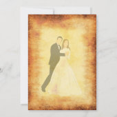 ヴィンテージ紙 招待状 (裏面)