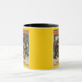 ヴィンテージ素晴らしい列車の強盗 マグカップ (中央)