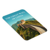 ヴィンテージ素晴らしの壁中国旅行土産 マグネット (右側)