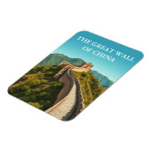 ヴィンテージ素晴らしの壁中国旅行土産 マグネット (左側)