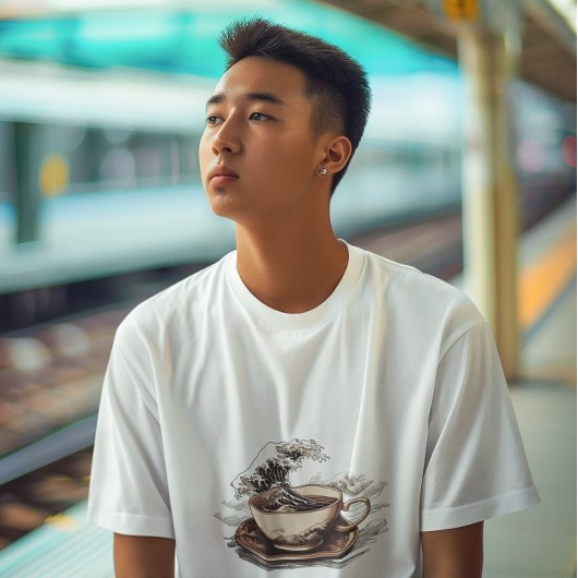 ヴィンテージ素晴らしの波 Tシャツ