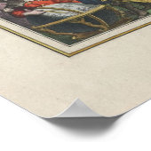 ヴィンテージ素晴らしアートスターマップ,プトレミー ポスター (角)