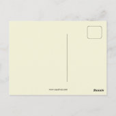 ヴィンテージ素晴らしアールヌーボー芸術展 ポストカード (裏面)