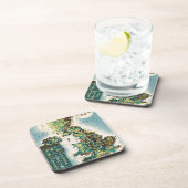 ヴィンテージ素晴らしイギリスリソースマップ コースター (右側)