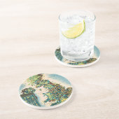 ヴィンテージ素晴らしイギリスリソースマップ コースター (側面)