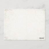 ヴィンテージ素晴らしイギリス旗 ポストカード (裏面)