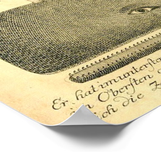 ヴィンテージ素晴らしクジライラストレーションアートポスター ポスター (角)