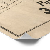 ヴィンテージ素晴らしシカゴ火災地図, 1871 ポスター (角)