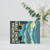 ヴィンテージ素晴らしスモーク山脈 ポストカード (スタンド正面)