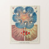 ヴィンテージ素晴らしバリアリーフアネモネスカロルフィッシュ ジグソーパズル (縦)