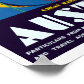 ヴィンテージ素晴らしバリアリーフオーストラリア ポスター (角)