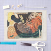 ヴィンテージ素晴らしバリアリーフトレパンまたはベシュデメール 薄葉紙 (クラフト)