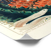 ヴィンテージ素晴らしバリアリーフトレパンまたはベチェ・デマー ポスター (角)