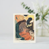 ヴィンテージ素晴らしバリアリーフトレパンまたはベチェ・デマー ポストカード (スタンド正面)