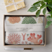 ヴィンテージ素晴らしバリアリーフ・オブ・オーストラリア・サンゴ 薄葉紙 (ギフト)