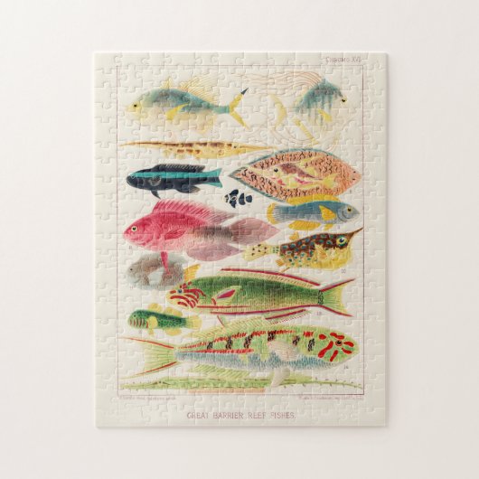 ヴィンテージ素晴らしバリアリーフ ジグソーパズル (縦)