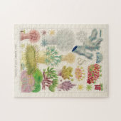 ヴィンテージ素晴らしバリアリーフAlcyonaria ジグソーパズル (横)