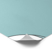 ヴィンテージ素晴らしピレネー犬イラストレーションシームレスr ポスター (角)