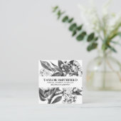 ヴィンテージ素晴らしフローララインカード スクエア名刺 (スタンド正面)