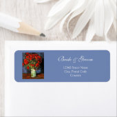 ヴィンテージ素晴らしフローラ新郎新婦結婚新郎 ラベル (インサイチュ)